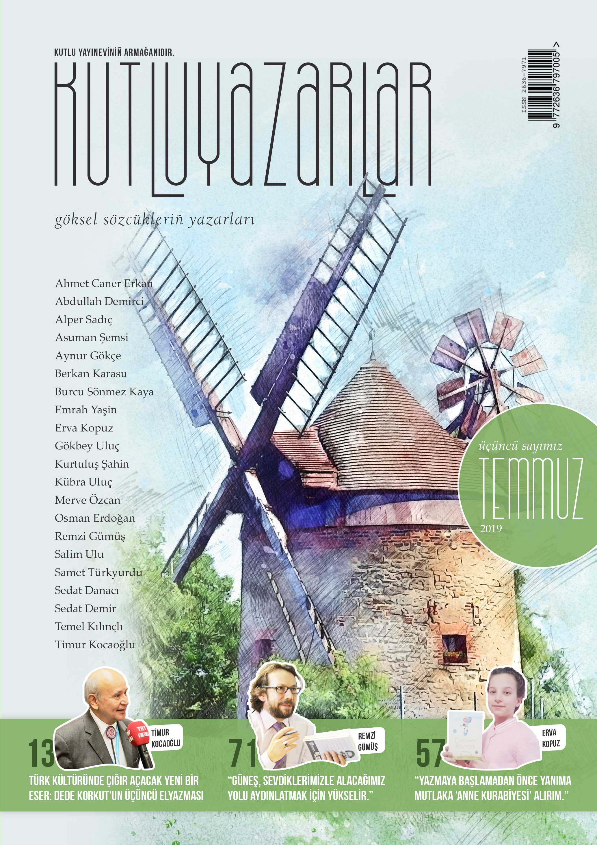 Kutlu Yazarlar Dergisi